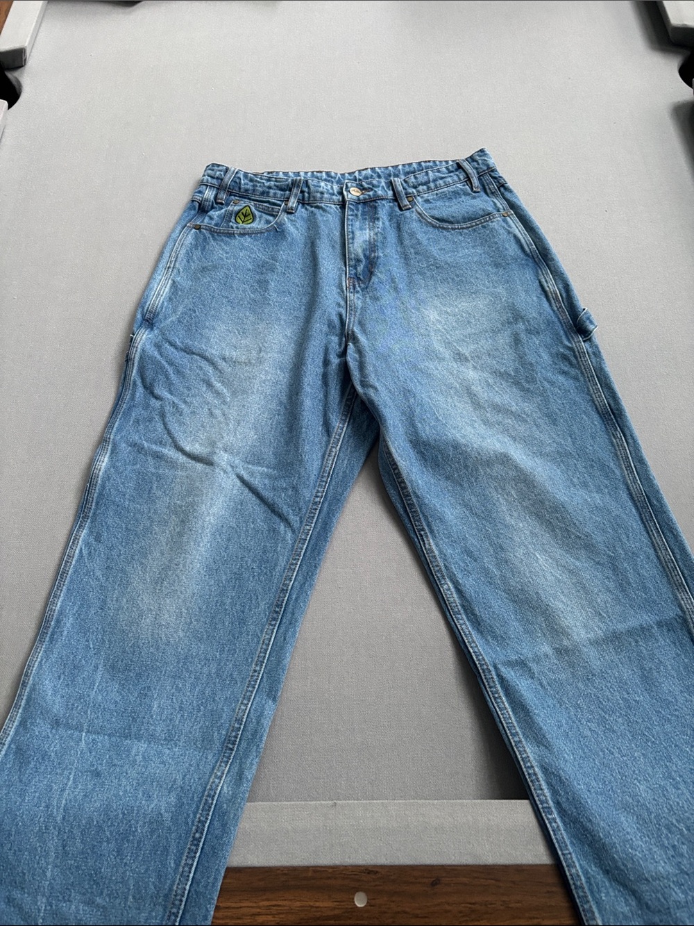 Butter Baggy Light Blue Denim Jeans